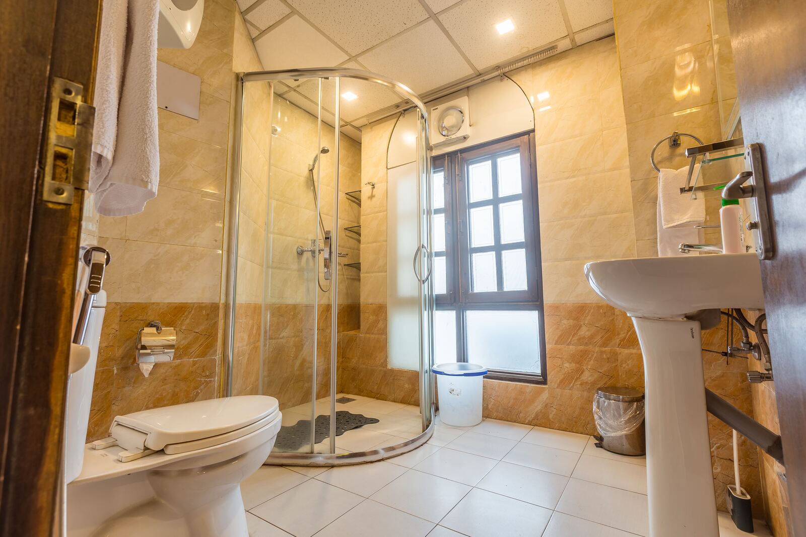 One of Ruby's two bathrooms.