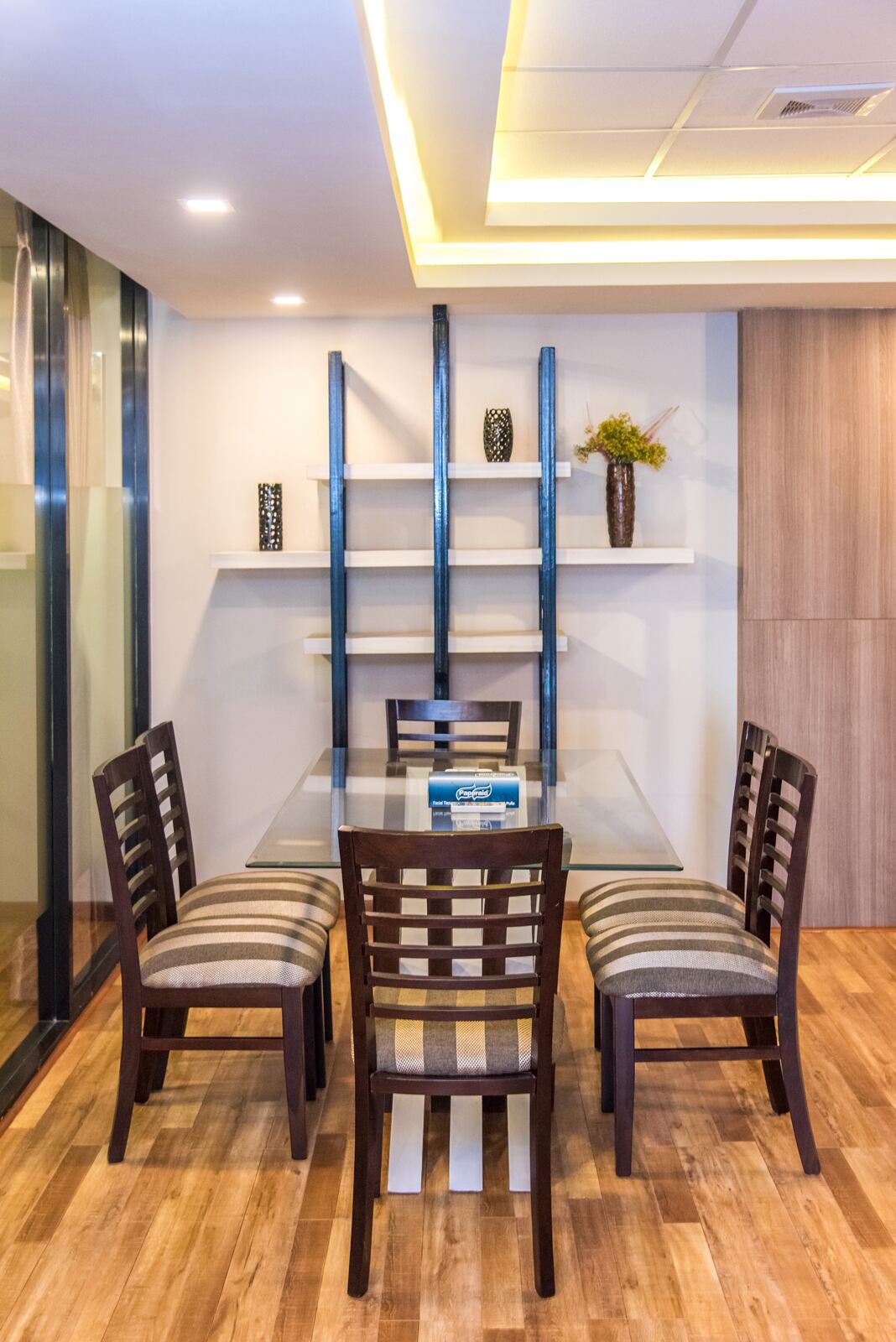 Sapphire's dining table.