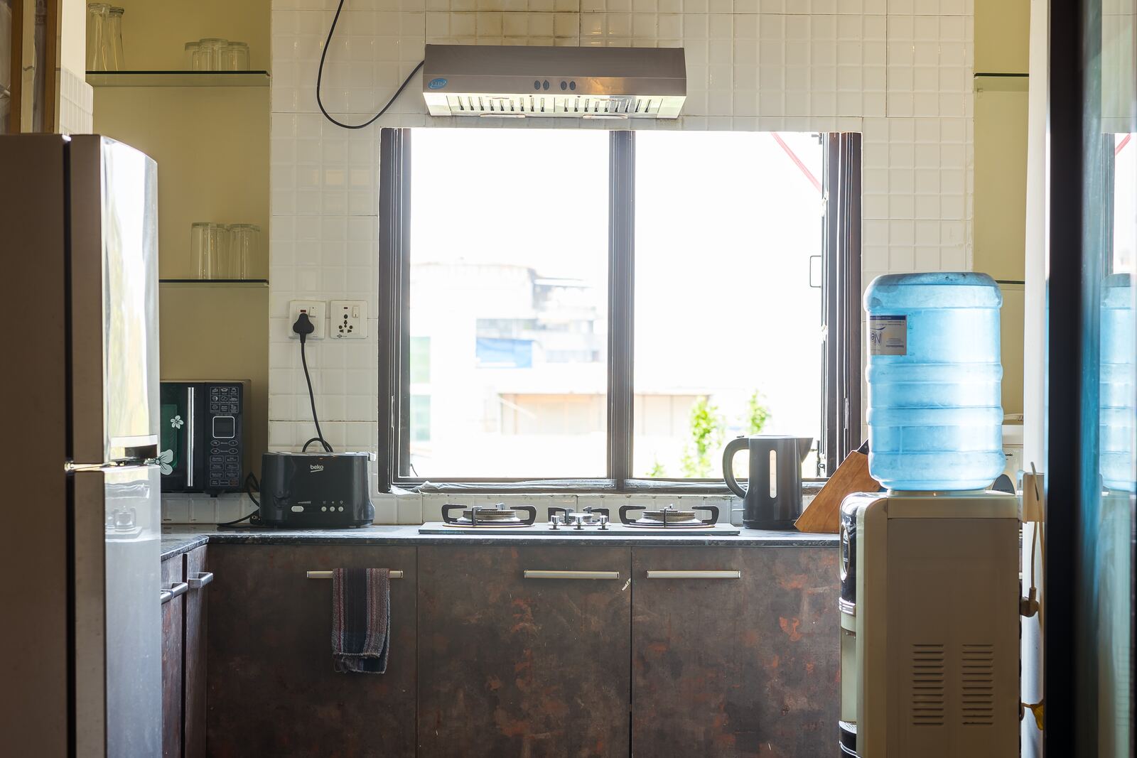 Sapphire's kitchen.